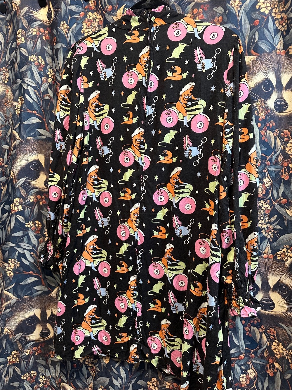 NOOWORKS STEVIE MEAN MACHINE DRESS SIZE LARGE L - Picture 4 of 4